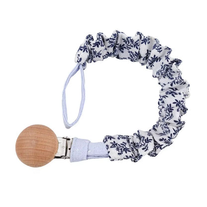 Stylish Baby Cotton Pacifier Clips - Perfect for Newborns and Teething Relief for Boys and Girls