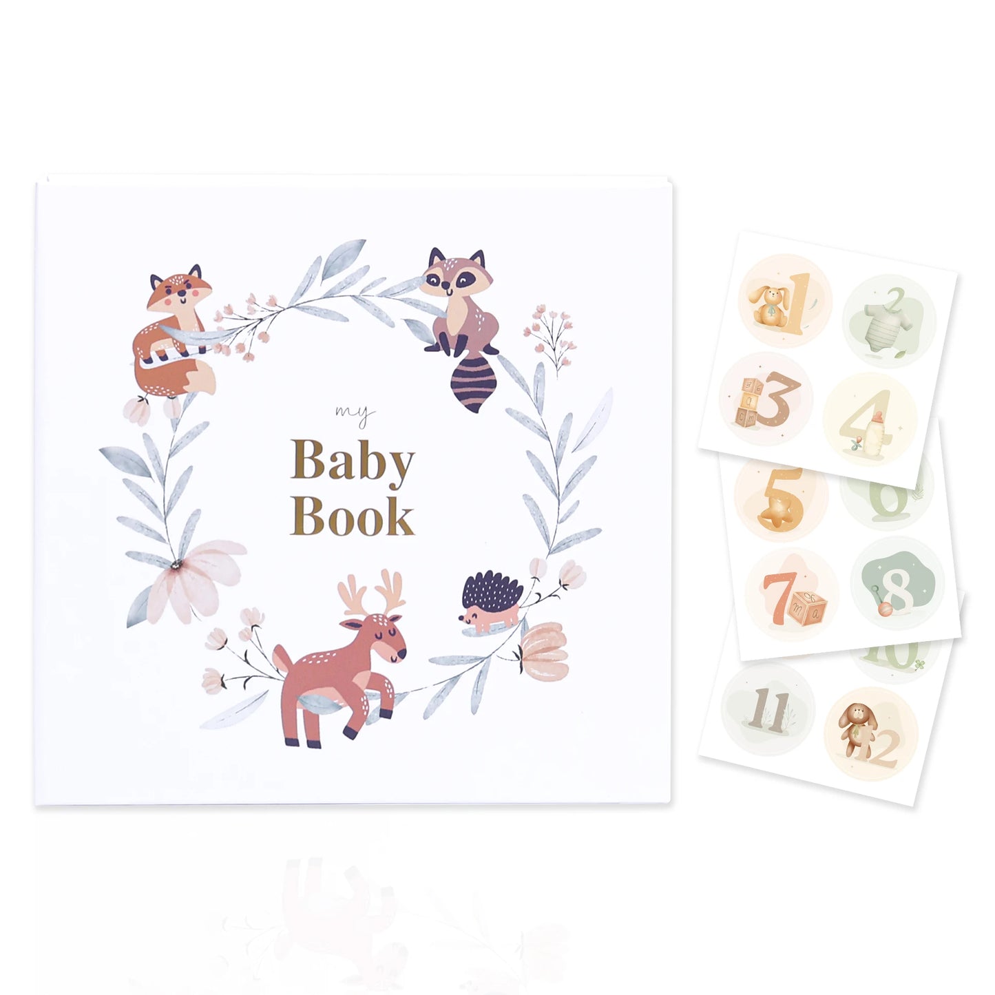 Cherish Every Moment with Our Adorable Baby Memory Book – A Keepsake for New Parents to Record Milestones and Growth in Style!