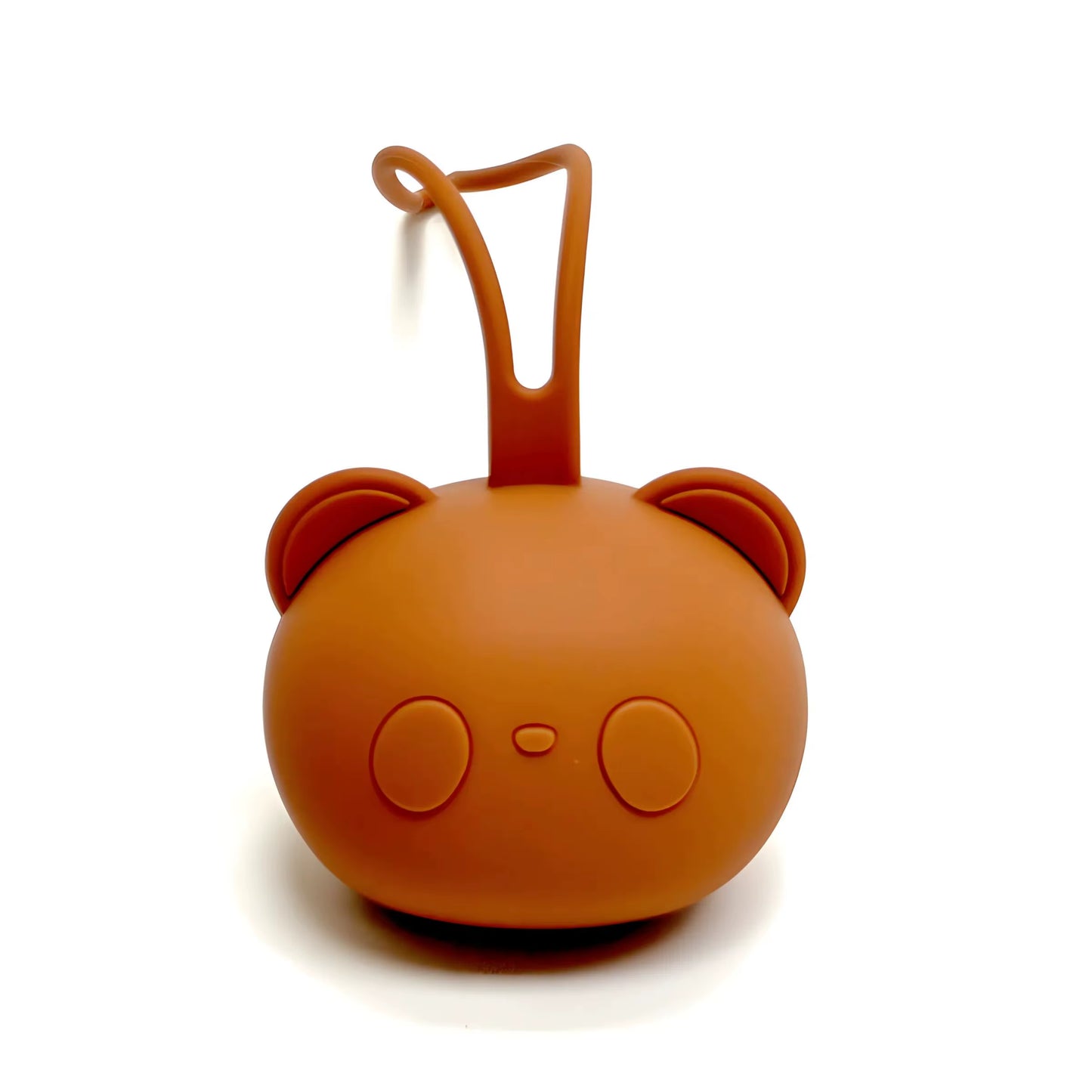 Stylish Bear Pacifier Bag - Eco-Friendly Silicone Dustproof Organizer for Baby Soothers and Chains