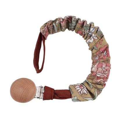 Stylish Baby Cotton Pacifier Clips - Perfect for Newborns and Teething Relief for Boys and Girls