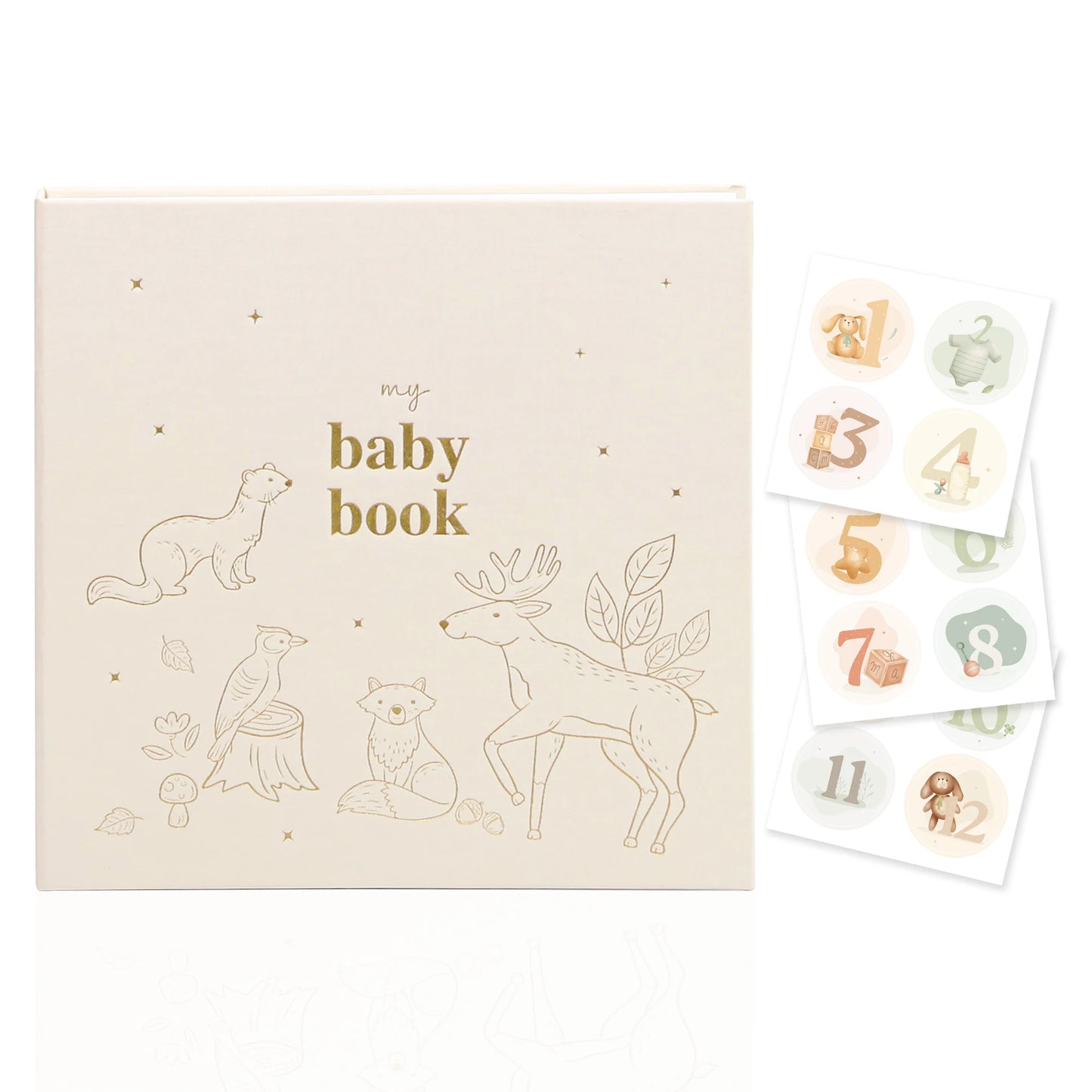 Cherish Every Moment with Our Adorable Baby Memory Book – A Keepsake for New Parents to Record Milestones and Growth in Style!