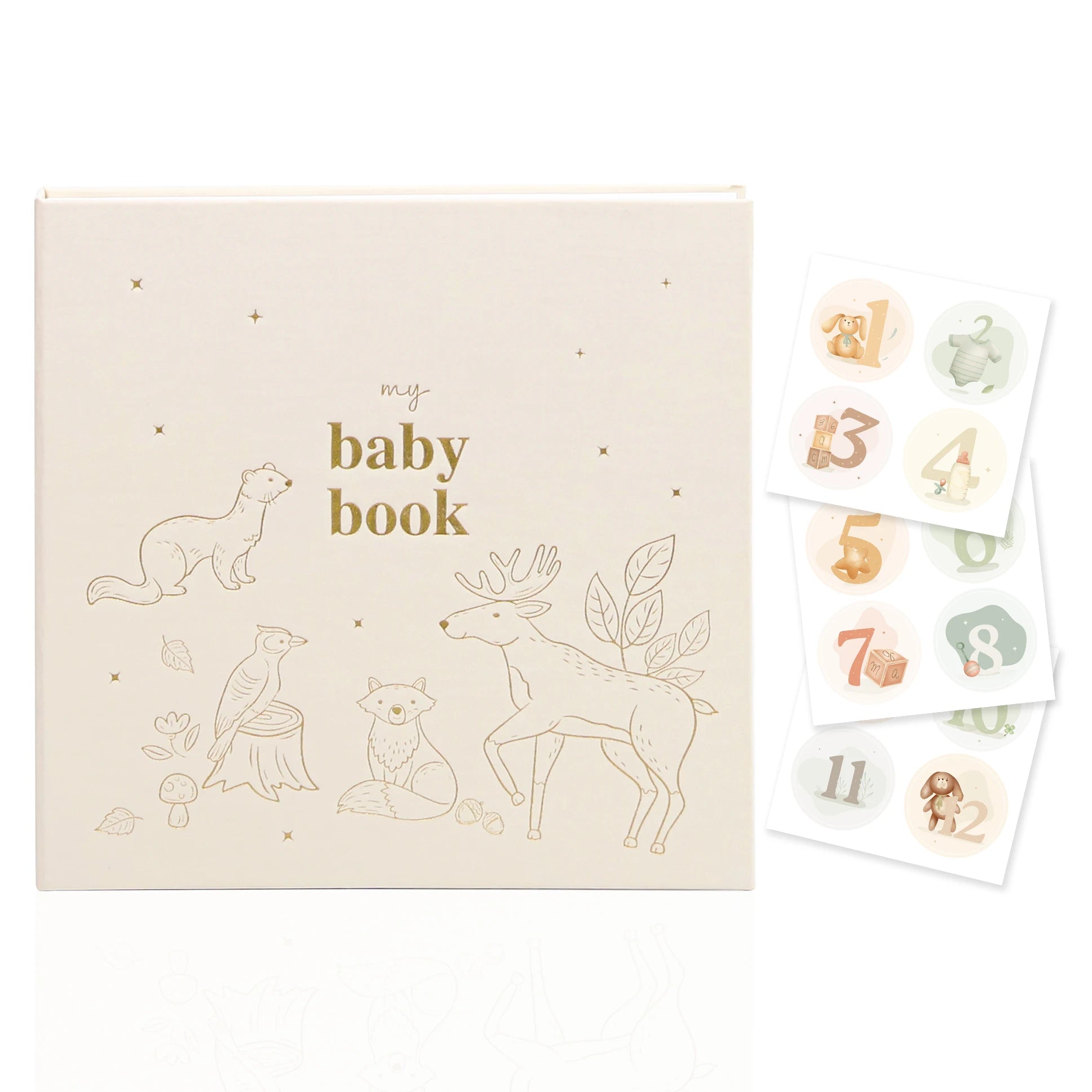 Cherish Every Moment with Our Adorable Baby Memory Book – A Keepsake for New Parents to Record Milestones and Growth in Style!