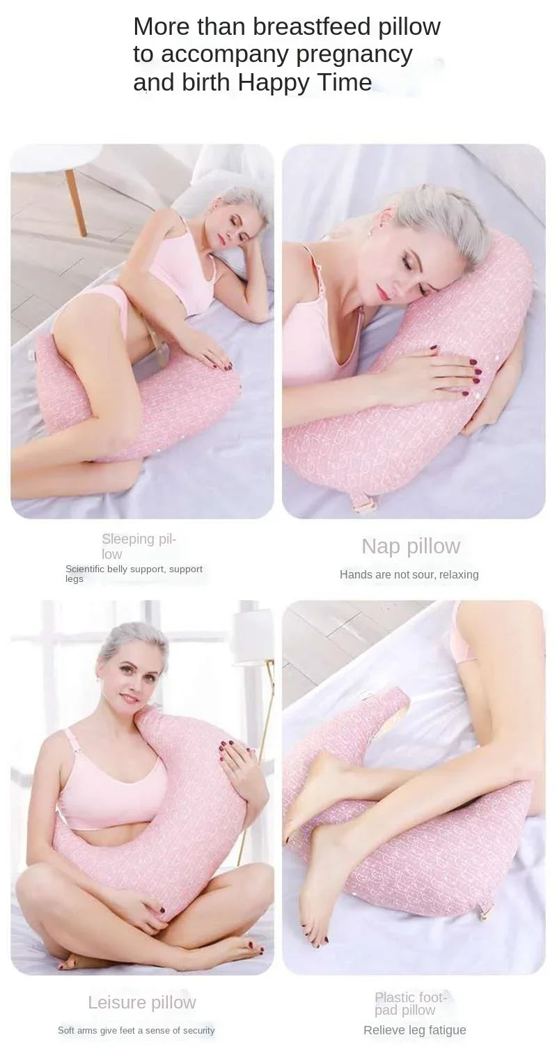 Nursing Pillow Breastfeeding Newborn Feeding Nursing Waist Support for Pregnant Woman Holding Baby Learning Pillow for Infant