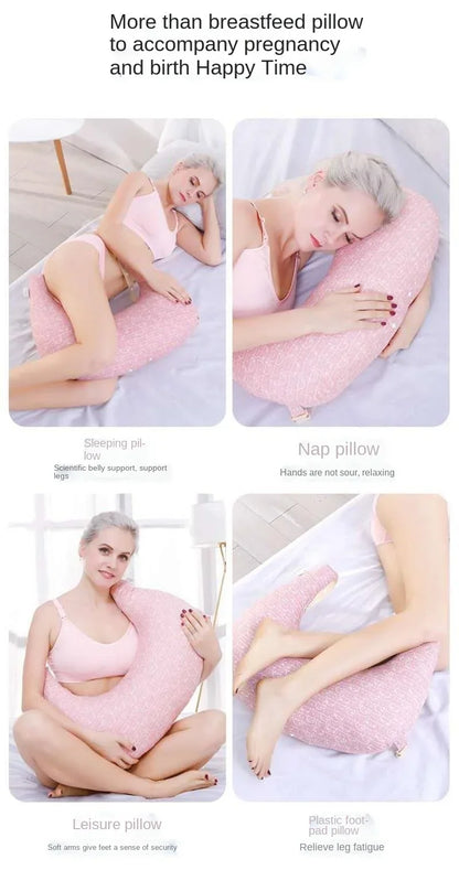 Nursing Pillow Breastfeeding Newborn Feeding Nursing Waist Support for Pregnant Woman Holding Baby Learning Pillow for Infant