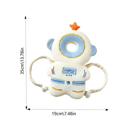 Protect Your Baby's Head with Our Adorable Baby Fall Pillow Backpack - Soft Cushion for Safe Sitting, Crawling, and Walking