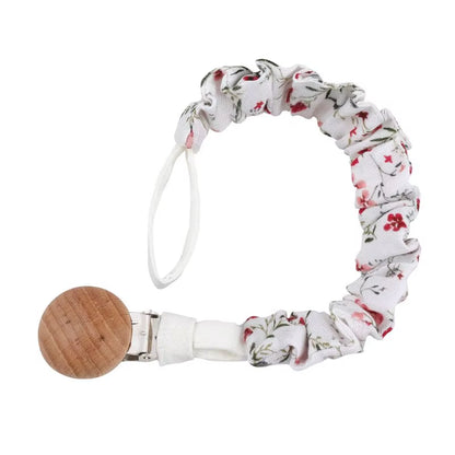Stylish Baby Cotton Pacifier Clips - Perfect for Newborns and Teething Relief for Boys and Girls