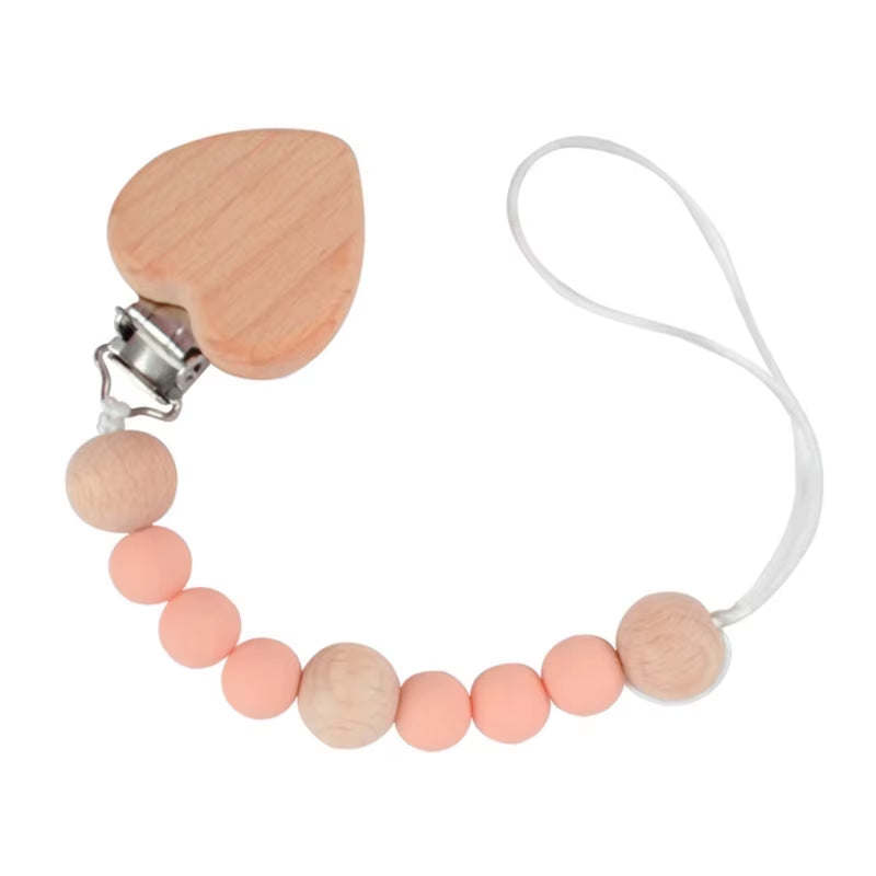 Stylish Baby Cotton Pacifier Clips - Perfect for Newborns and Teething Relief for Boys and Girls