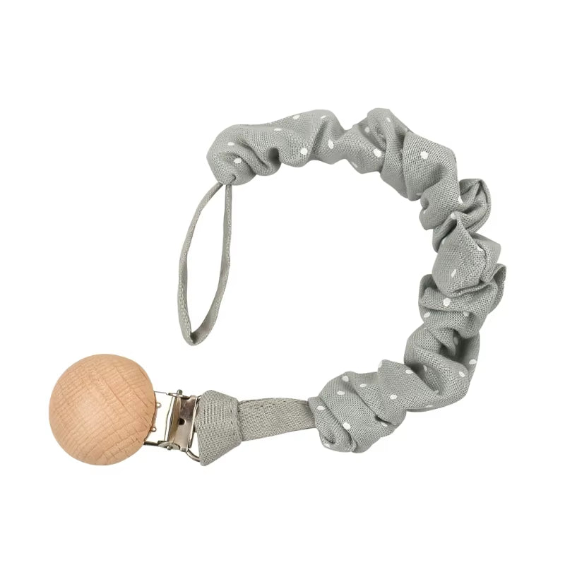 Stylish Baby Cotton Pacifier Clips - Perfect for Newborns and Teething Relief for Boys and Girls