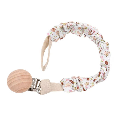 Stylish Baby Cotton Pacifier Clips - Perfect for Newborns and Teething Relief for Boys and Girls