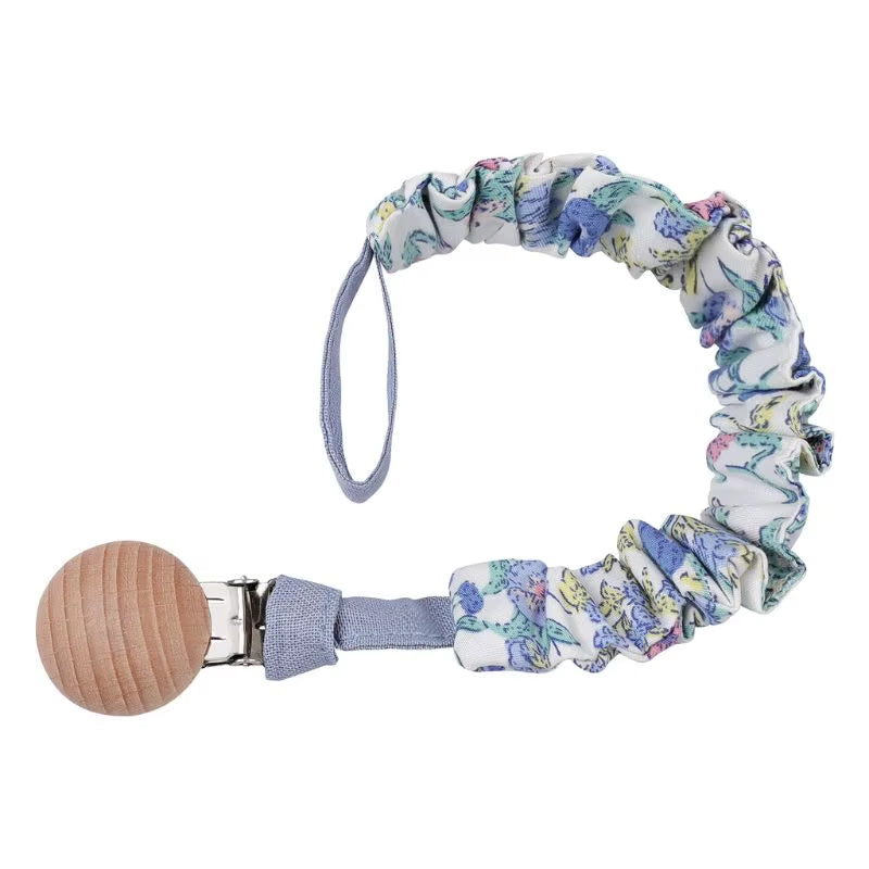 Stylish Baby Cotton Pacifier Clips - Perfect for Newborns and Teething Relief for Boys and Girls