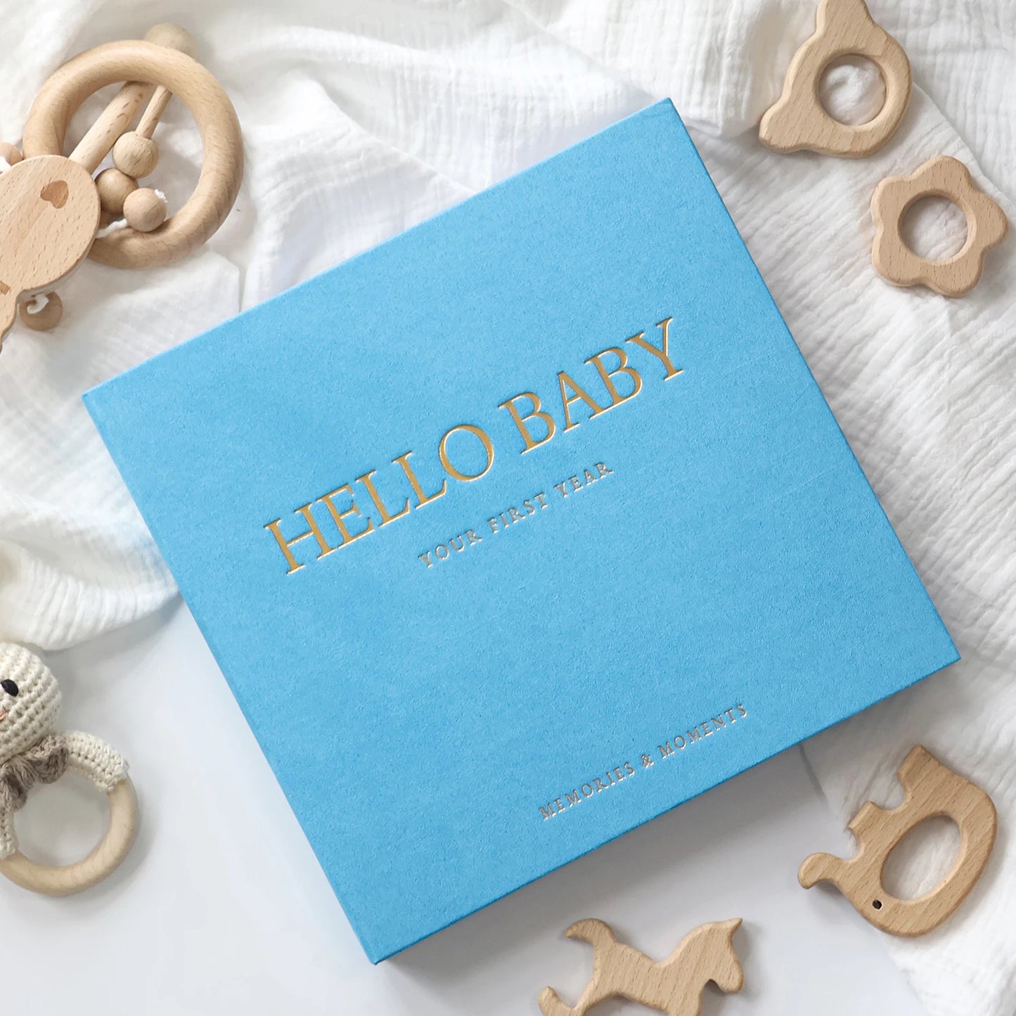 Cherish Every Moment with Our Adorable Baby Memory Book – A Keepsake for New Parents to Record Milestones and Growth in Style!