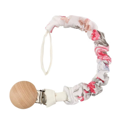 Stylish Baby Cotton Pacifier Clips - Perfect for Newborns and Teething Relief for Boys and Girls