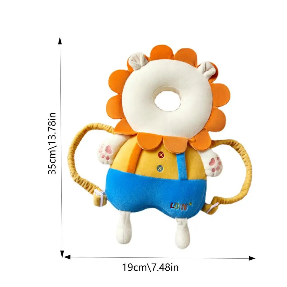 Protect Your Baby's Head with Our Adorable Baby Fall Pillow Backpack - Soft Cushion for Safe Sitting, Crawling, and Walking