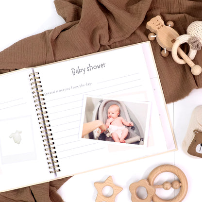 Cherish Every Moment with Our Adorable Baby Memory Book – A Keepsake for New Parents to Record Milestones and Growth in Style!