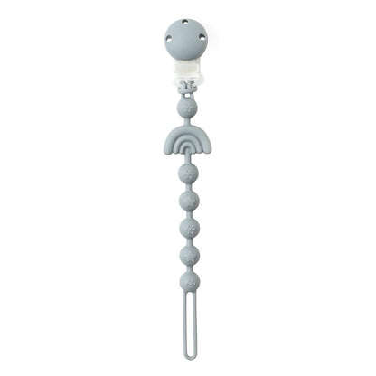 Stylish Baby Silicone Pacifier Clip - BPA Free Teething Chain Holder for Cute Babies - Perfect Gift for 13-24 Month Olds