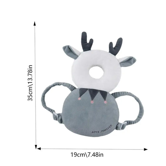 Protect Your Baby's Head with Our Adorable Baby Fall Pillow Backpack - Soft Cushion for Safe Sitting, Crawling, and Walking