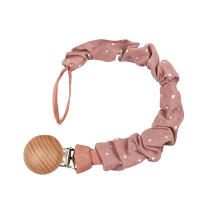 Stylish Baby Cotton Pacifier Clips - Perfect for Newborns and Teething Relief for Boys and Girls
