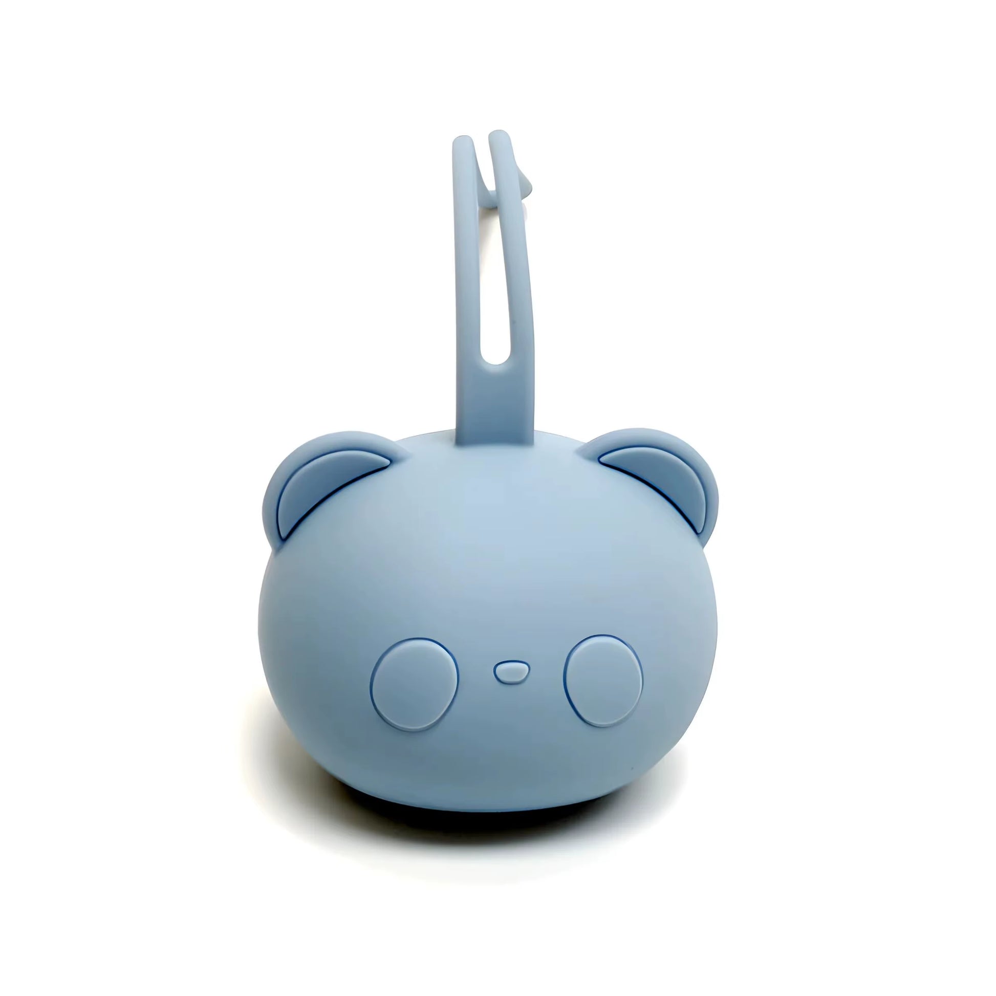 Stylish Bear Pacifier Bag - Eco-Friendly Silicone Dustproof Organizer for Baby Soothers and Chains