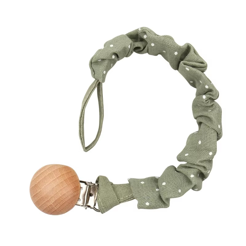 Stylish Baby Cotton Pacifier Clips - Perfect for Newborns and Teething Relief for Boys and Girls