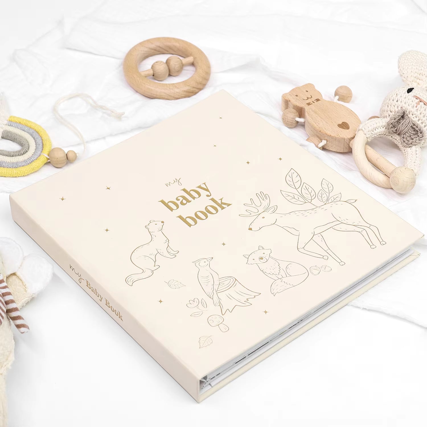 Cherish Every Moment with Our Adorable Baby Memory Book – A Keepsake for New Parents to Record Milestones and Growth in Style!