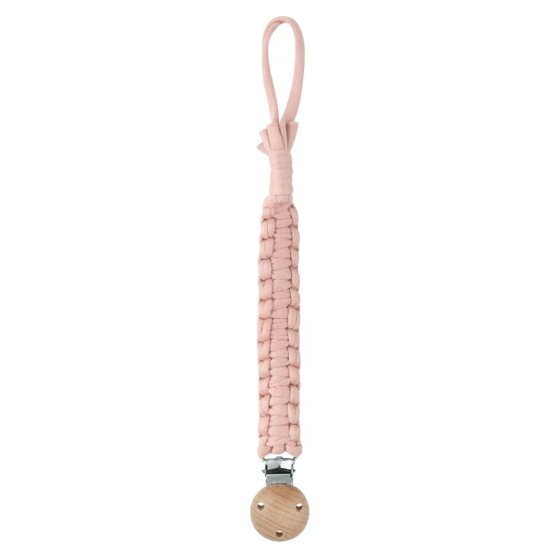 Stylish Baby Cotton Pacifier Clips - Perfect for Newborns and Teething Relief for Boys and Girls