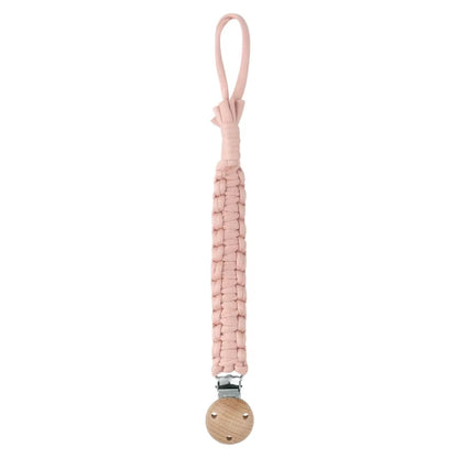 Stylish Baby Cotton Pacifier Clips - Perfect for Newborns and Teething Relief for Boys and Girls