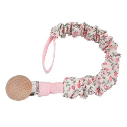 Stylish Baby Cotton Pacifier Clips - Perfect for Newborns and Teething Relief for Boys and Girls