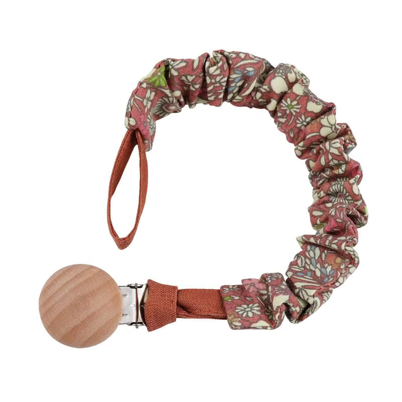 Stylish Baby Cotton Pacifier Clips - Perfect for Newborns and Teething Relief for Boys and Girls