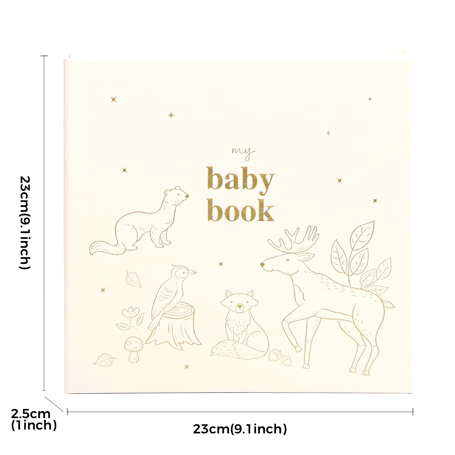 Cherish Every Moment with Our Adorable Baby Memory Book – A Keepsake for New Parents to Record Milestones and Growth in Style!